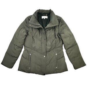 Calvin Klein Black Quilted Puffer Coat